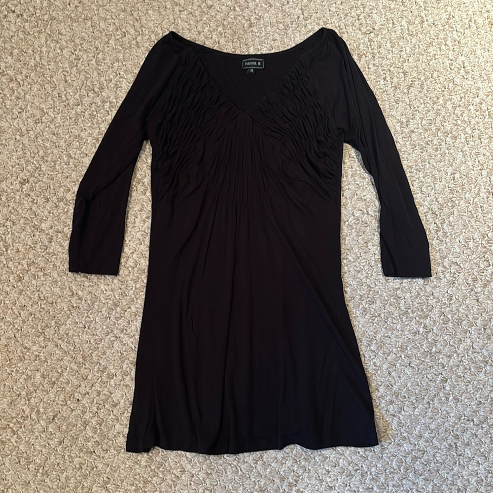 HANNA G. Black Dress size M